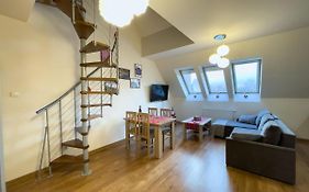 Apartament fioletowy w Polanicy